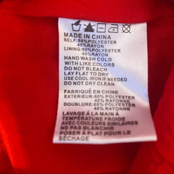 Paper Crane hi-lo Skirt L - Picture 3 of 8